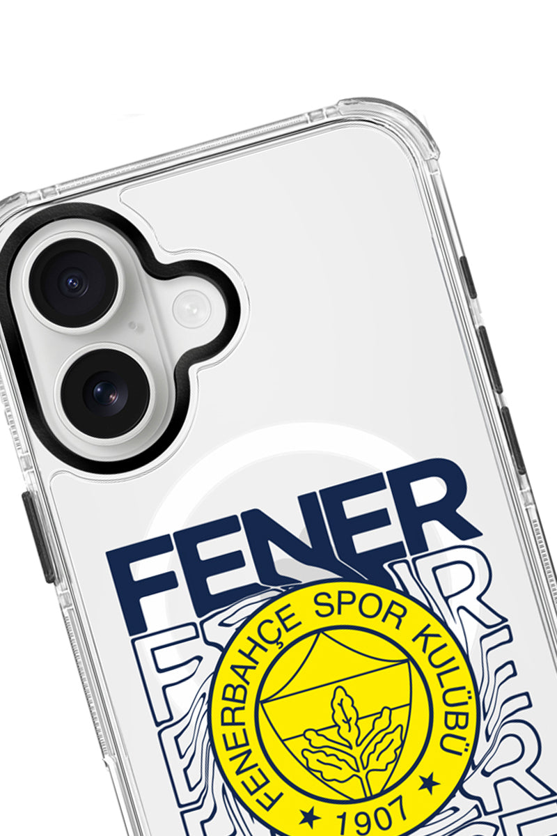 Fenerbahçe Dalgalı Arma MagSafe Telefon Kılıfı