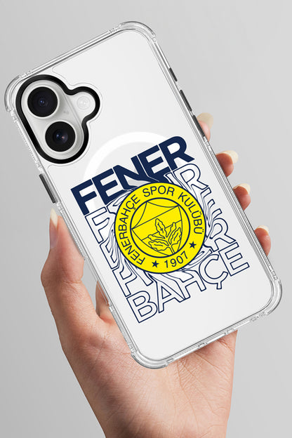 Fenerbahçe Dalgalı Arma MagSafe Telefon Kılıfı