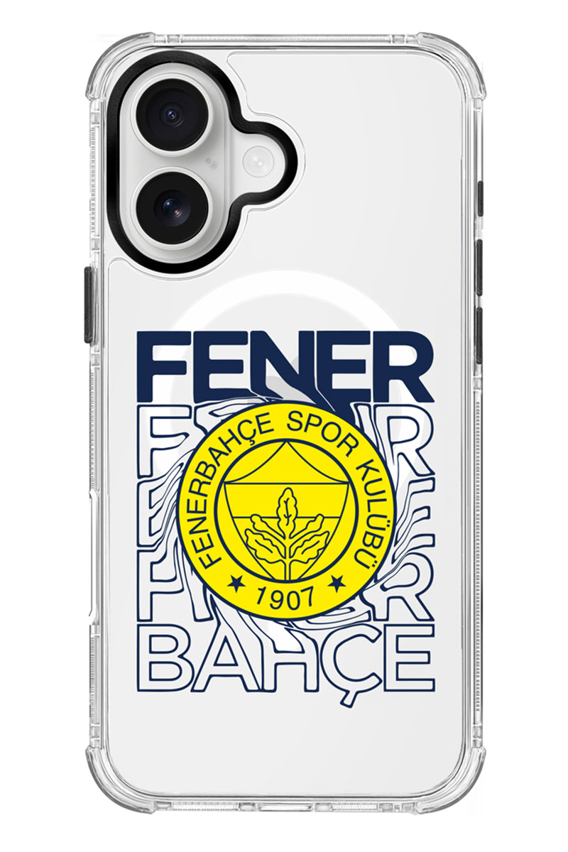 Fenerbahçe Dalgalı Arma MagSafe Telefon Kılıfı