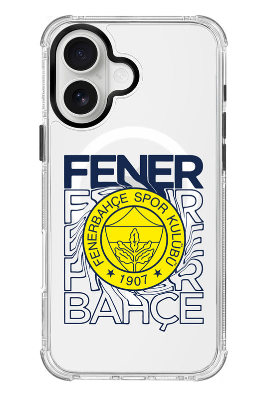 Fenerbahçe Dalgalı Arma MagSafe Telefon Kılıfı