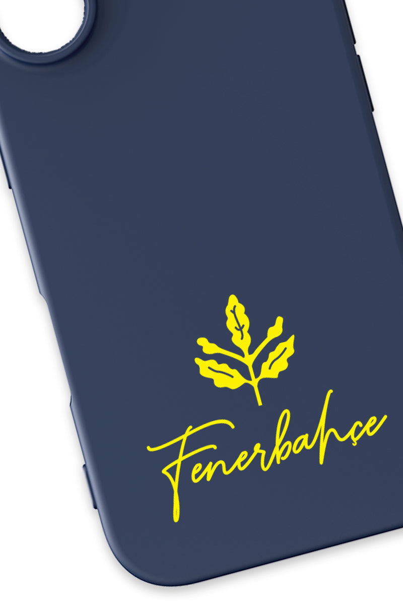 Fenerbahçe Palamut Lacivert Silikon Telefon Kılıfı