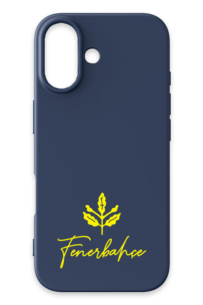 Fenerbahçe Palamut Lacivert Silikon Telefon Kılıfı