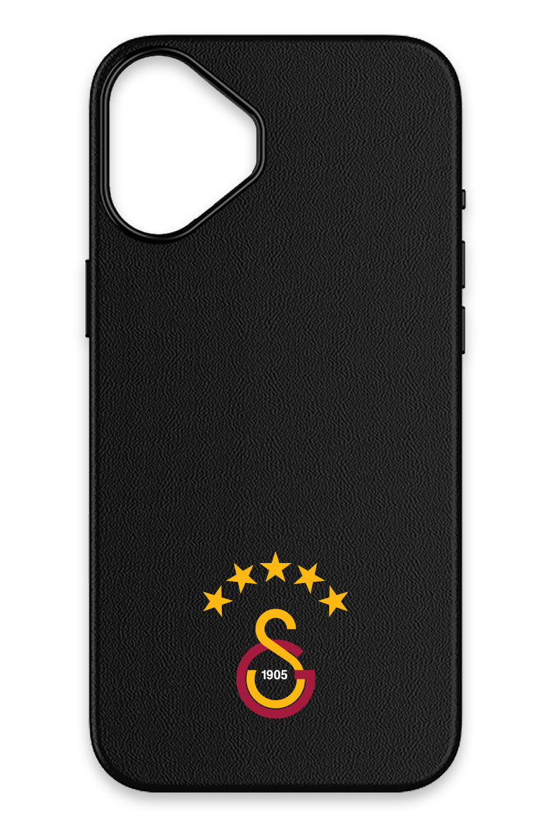Galatasaray 5 Yıldız Arma Deri Magsafe Telefon Kılıfı
