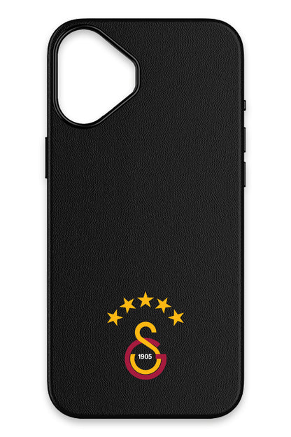 Galatasaray 5 Yıldız Arma Deri Magsafe Telefon Kılıfı