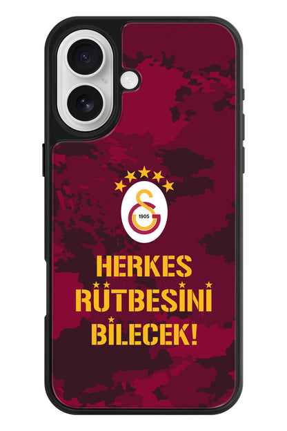 Galatasaray 5 Yıldız Rütbe Telefon Kılıfı