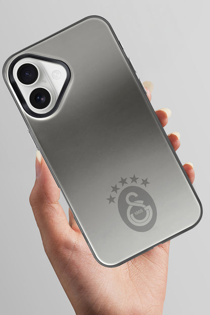 Galatasaray 5 Yıldız Tek Renk Arma Premium Telefon Kılıfı