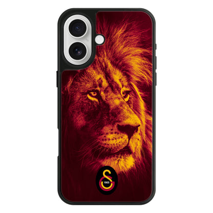 Galatasaray Enerji Aslan Cam Telefon Kılıfı