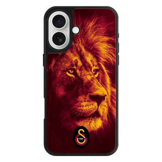 Galatasaray Enerji Aslan Cam Telefon Kılıfı