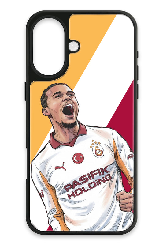 Galatasaray Leroy Sane Gol Sevinci Cam Telefon Kılıfı