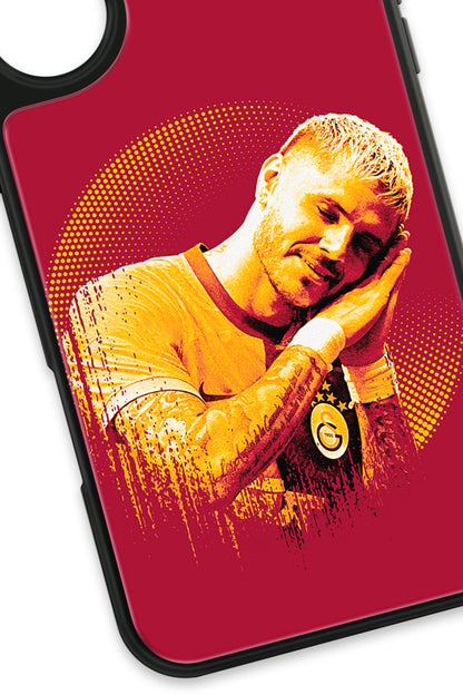 Galatasaray Mauro Icardi Uyku Cam Telefon Kılıfı