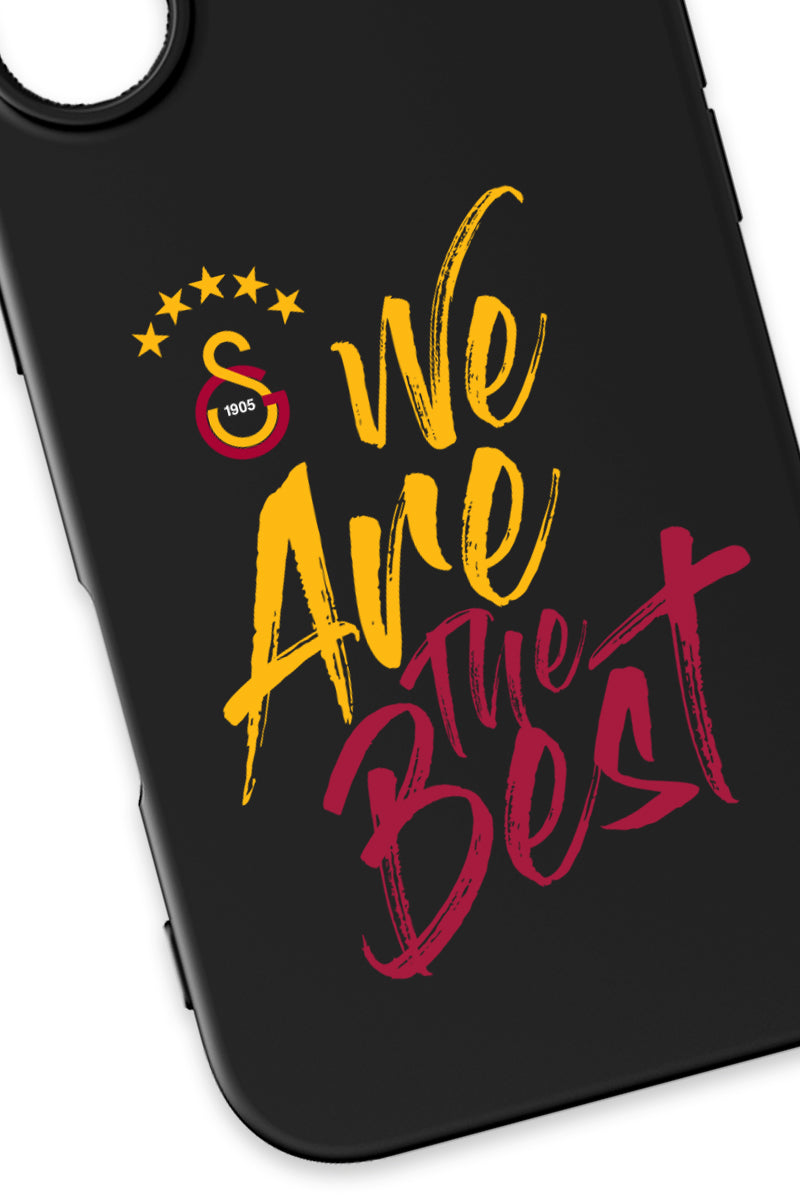 Galatasaray We Are The Best Siyah Silikon Telefon Kılıfı