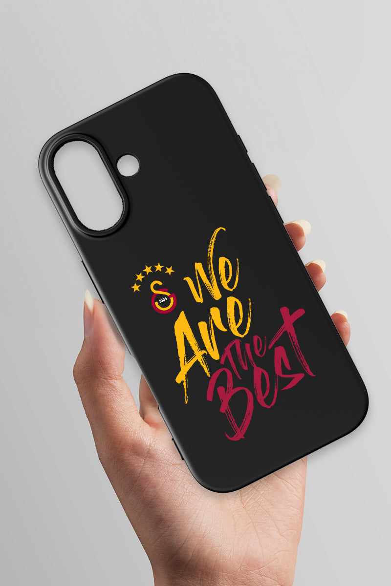 Galatasaray We Are The Best Siyah Silikon Telefon Kılıfı