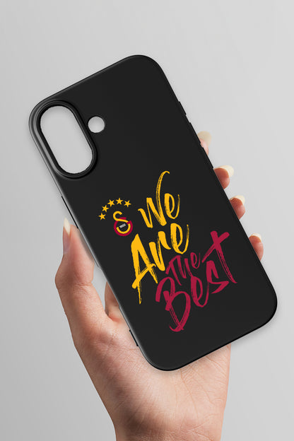 Galatasaray We Are The Best Siyah Silikon Telefon Kılıfı