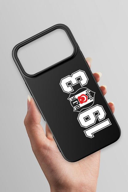 Beşiktaş 1903 Siyah Silikon Telefon Kılıfı