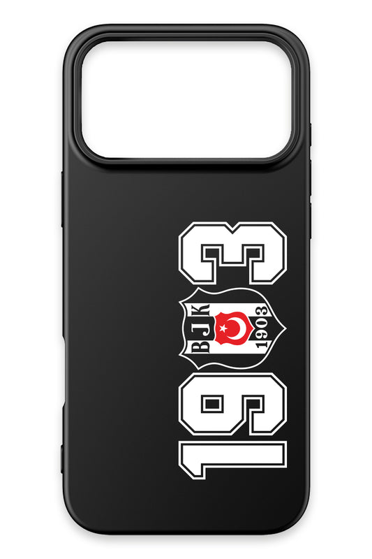 Beşiktaş 1903 Siyah Silikon Telefon Kılıfı