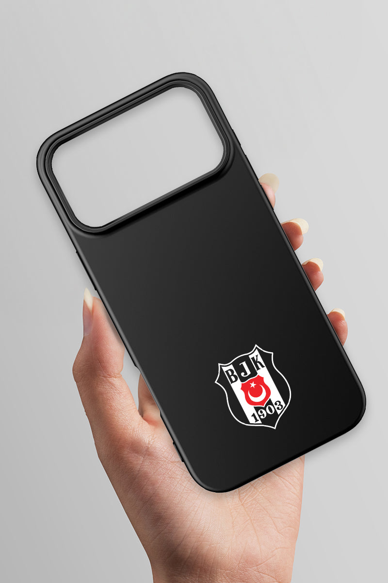 Beşiktaş Arma Siyah Silikon Telefon Kılıfı