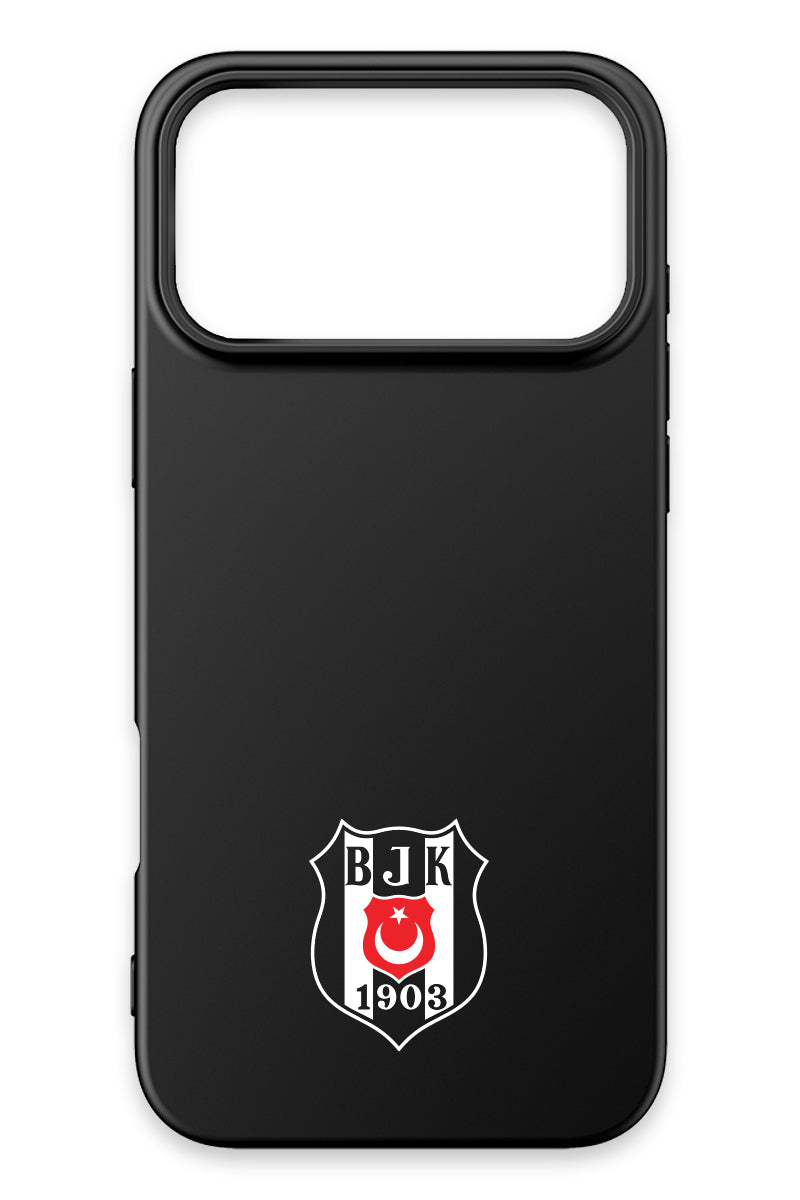 Beşiktaş Arma Siyah Silikon Telefon Kılıfı