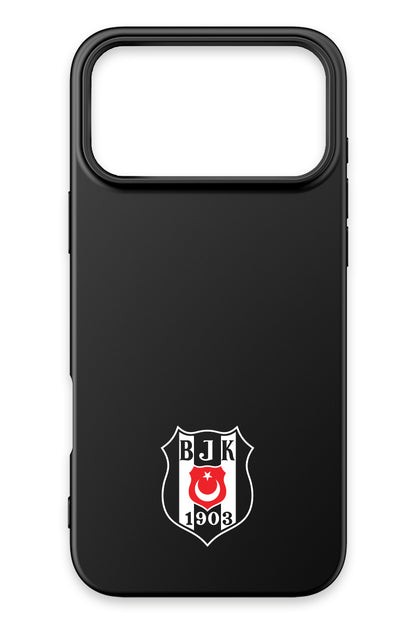 Beşiktaş Arma Siyah Silikon Telefon Kılıfı