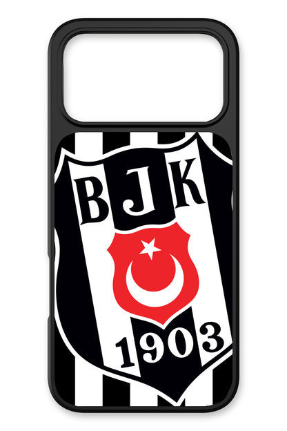Beşiktaş Büyük Arma Cam Telefon Kılıfı