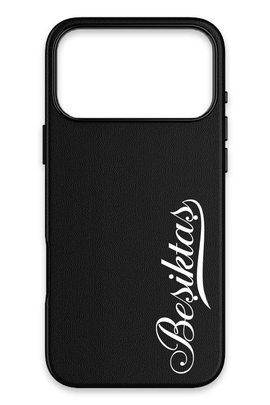 Beşiktaş El Yazı Deri Magsafe Telefon Kılıfı