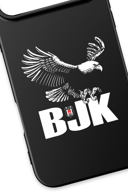 Beşiktaş Kartal BJK Siyah Silikon Telefon Kılıfı