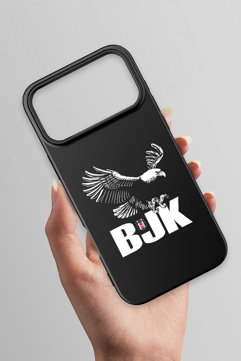 Beşiktaş Kartal BJK Siyah Silikon Telefon Kılıfı
