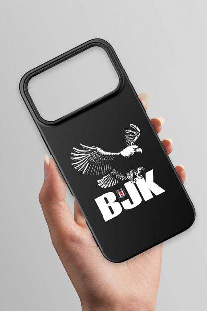 Beşiktaş Kartal BJK Siyah Silikon Telefon Kılıfı