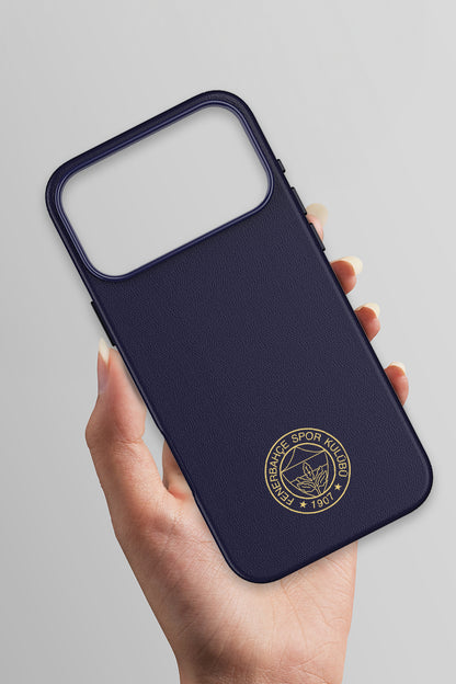 Fenerbahçe Gold Arma Deri Magsafe Telefon Kılıfı