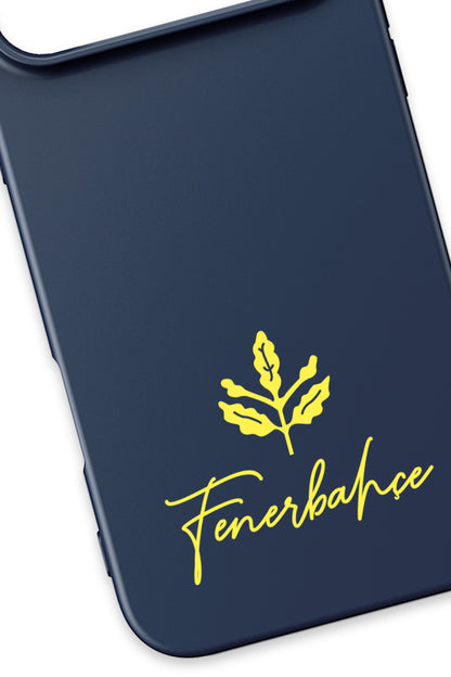 Fenerbahçe Palamut Lacivert Silikon Telefon Kılıfı