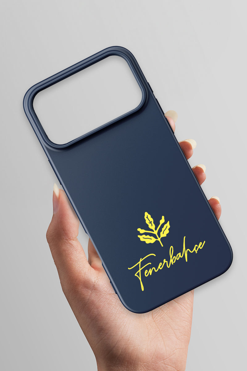 Fenerbahçe Palamut Lacivert Silikon Telefon Kılıfı