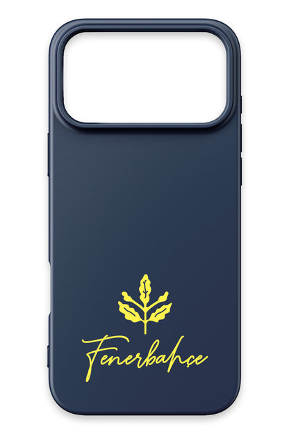 Fenerbahçe Palamut Lacivert Silikon Telefon Kılıfı