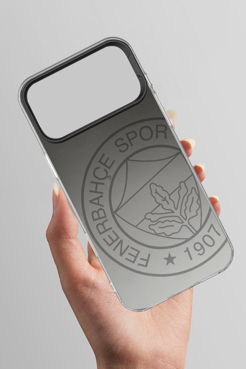 Fenerbahçe Premium Monochrome Büyük Logo Telefon Kılıfı
