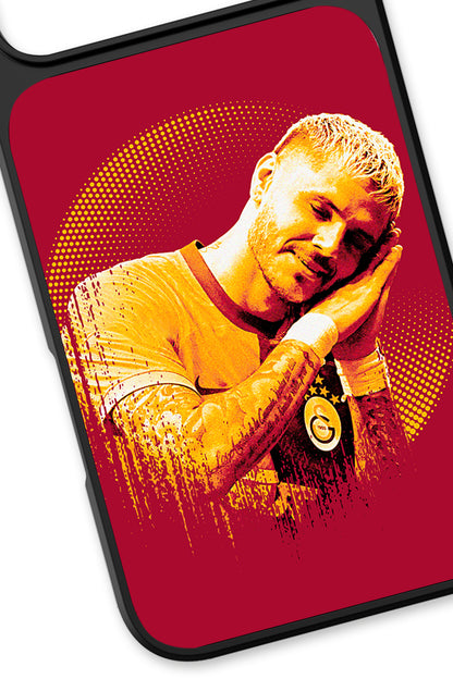 Galatasaray Mauro Icardi Uyku Cam Telefon Kılıfı