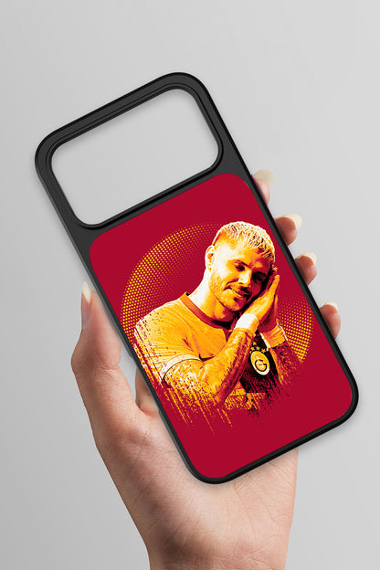 Galatasaray Mauro Icardi Uyku Cam Telefon Kılıfı