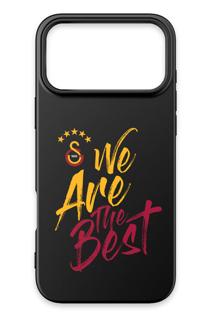 Galatasaray We Are The Best Siyah Silikon Telefon Kılıfı