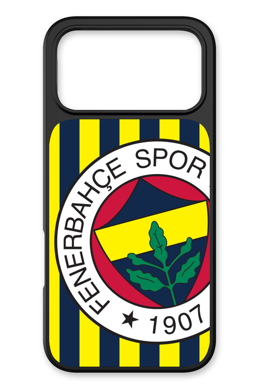 Fenerbahçe Çubuklu Büyük Arma Cam Telefon Kılıfı