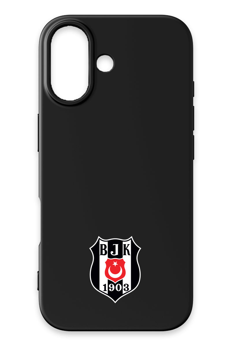 Beşiktaş Arma Siyah Silikon Telefon Kılıfı