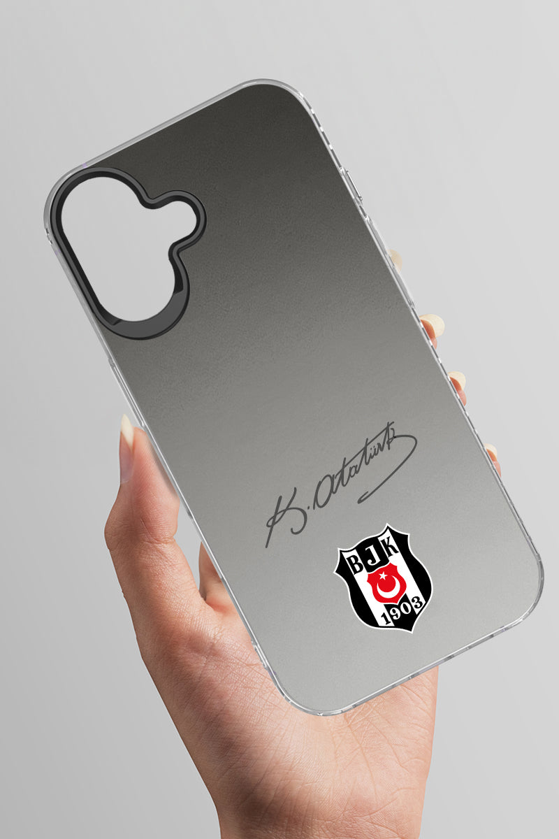 Beşiktaş ATA İmza Arma Premium Telefon Kılıfı