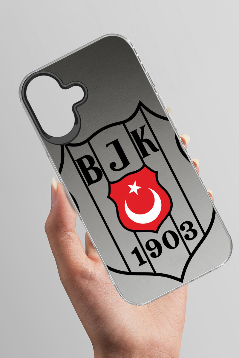 Beşiktaş Büyük Arma Bayrak Premium Telefon Kılıfı