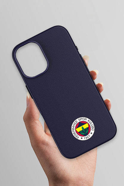 Fenerbahçe Arma Deri Magsafe Telefon Kılıfı