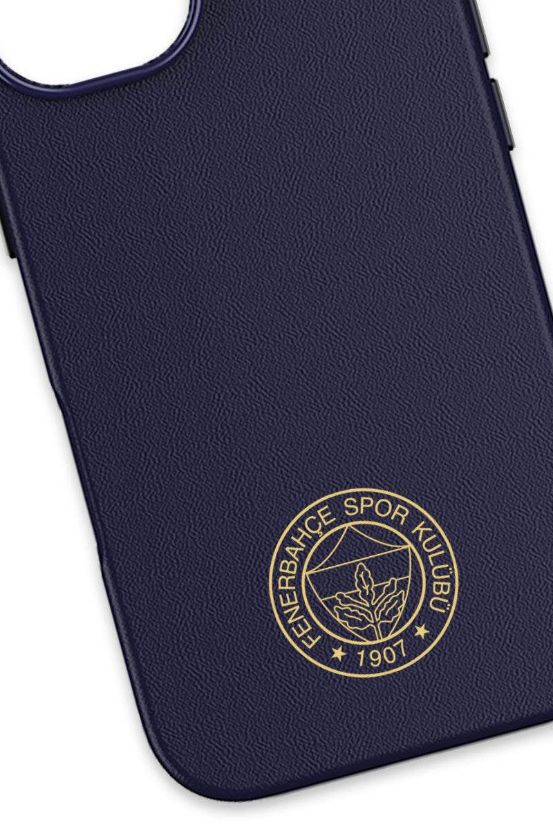 Fenerbahçe Gold Arma Deri Magsafe Telefon Kılıfı