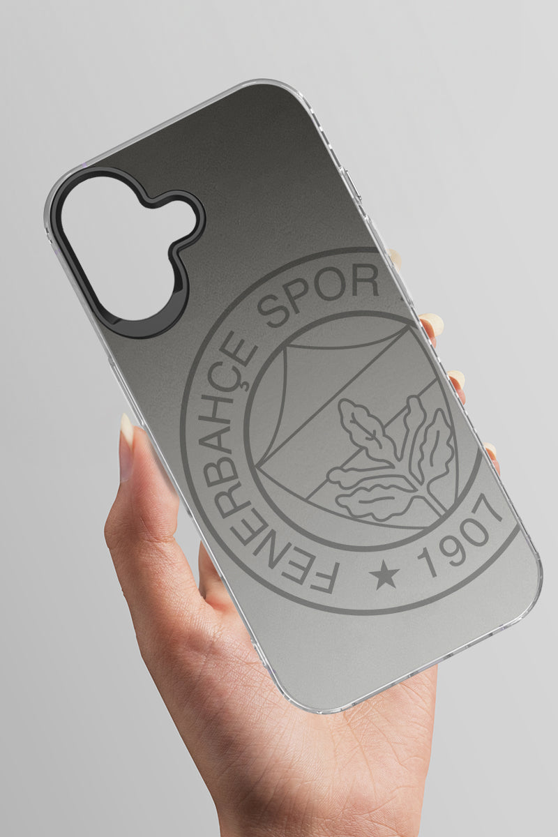 Fenerbahçe Premium Monochrome Büyük Logo Telefon Kılıfı