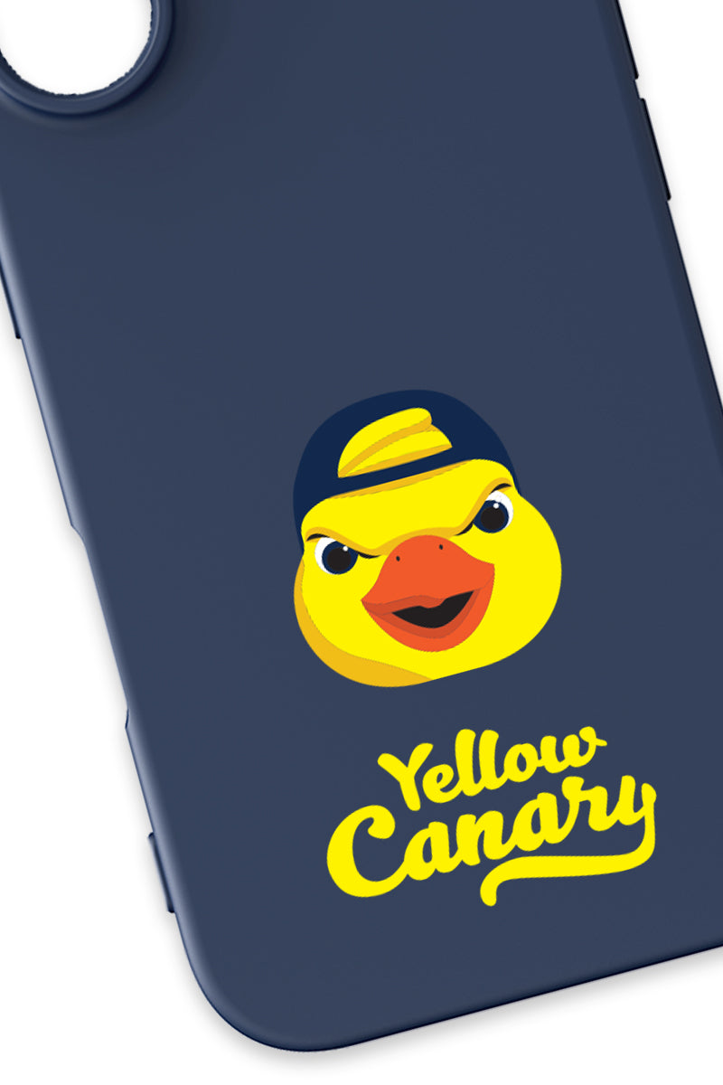 Fenerbahçe Yellow Canary Lacivert Silikon Telefon Kılıfı