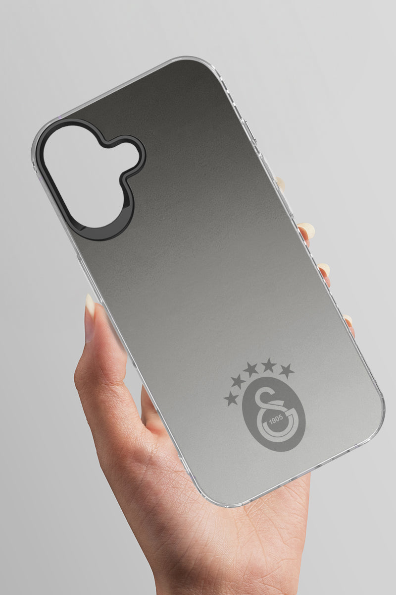 Galatasaray 5 Yıldız Tek Renk Arma Premium Telefon Kılıfı