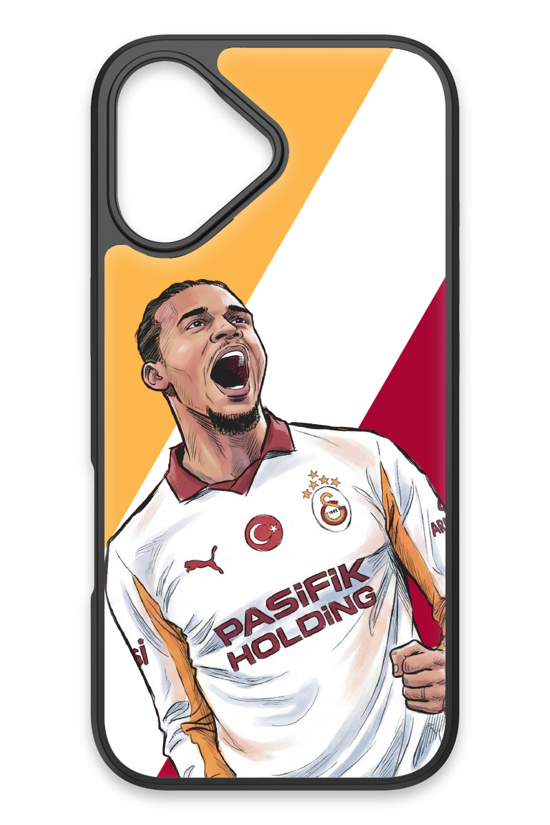 Galatasaray Leroy Sane Gol Sevinci Cam Telefon Kılıfı
