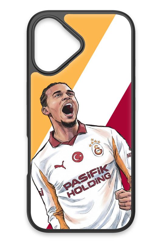 Galatasaray Leroy Sane Gol Sevinci Cam Telefon Kılıfı