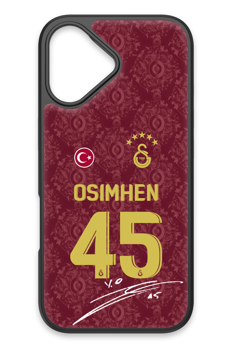 Galatasaray Victor Osimhen 3. Forma İmzalı Cam Telefon Kılıfı