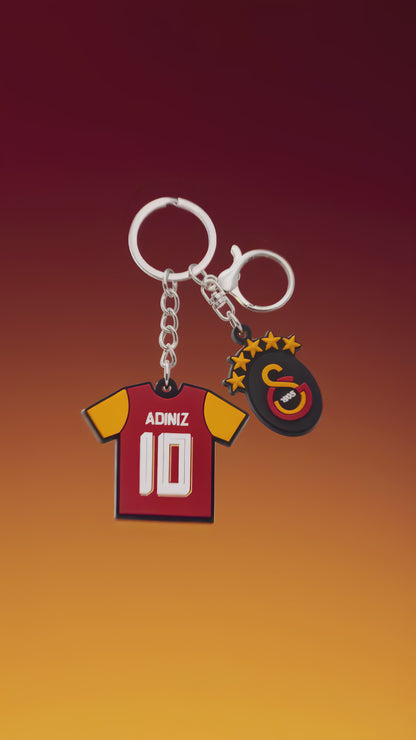 Galatasaray Kişiye Özel Forma Anahtarlık